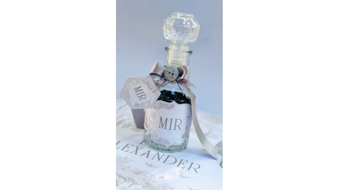Trusou botez alb cu gri pentru baieti Baby Dior Grey Jungle 17